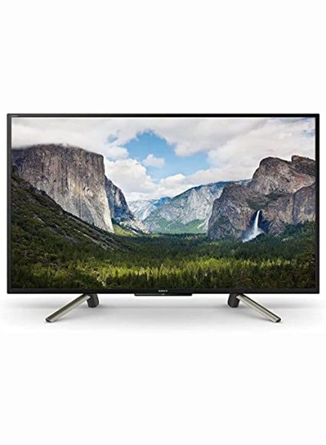 Smart LED TV 50 Inch Full HD With Built-In Receiver, 2 HDMI and 2 USB Inputs KDL-50WF665 Black - WE Offer (100 GB Free for 3 Months) KDL-50WF665 Black